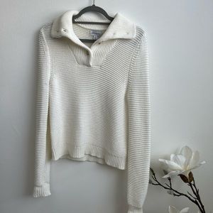 EVEREVE NEW W/TAGS WHITE COMFY SWEATER